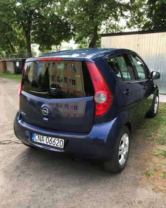 Opel Agila cena 13500 przebieg: 149000, rok produkcji 2009 z Szubin małe 46